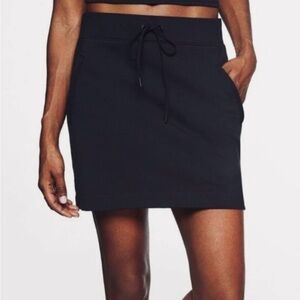 Athleta Modern Metro Skort Womens Small Black Pockets Casual Activewear Stretch